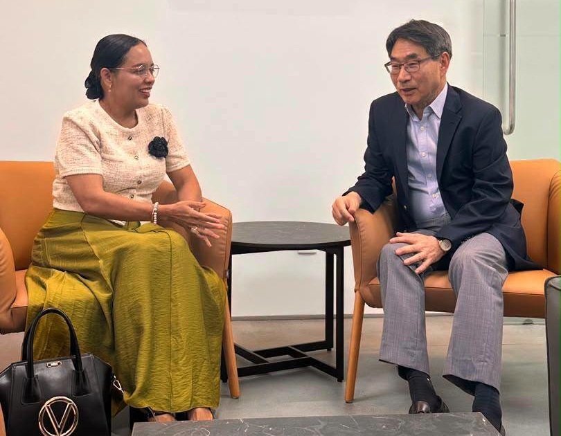 Vice Minister Milena Rangel meets ASEAN-Korea Centre Secretary-General Kim Jae-shin in Seoul
