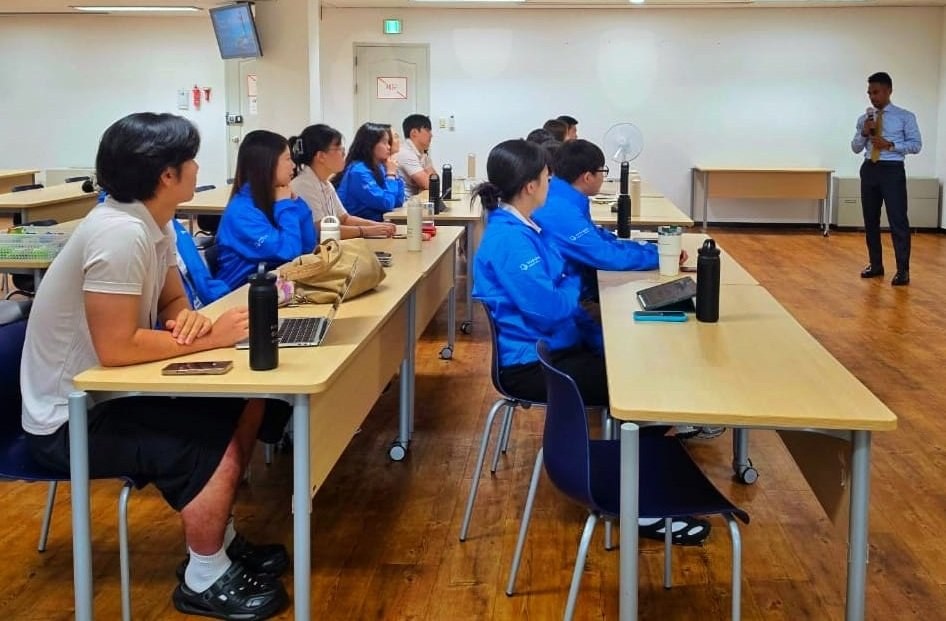Lecture session at KOICA Global Education and Training Center