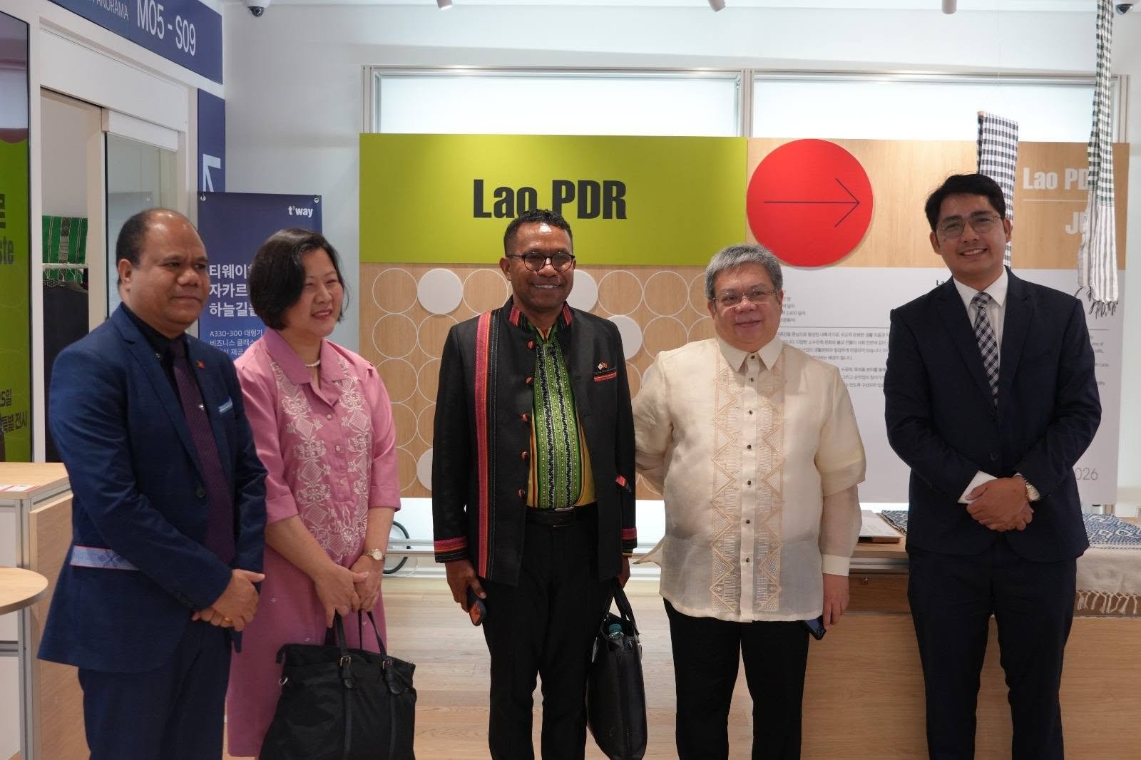 Wide view of the ASEAN Panorama Exhibition 2026 opening ceremony at the ASEAN Hall, Korea Press Center