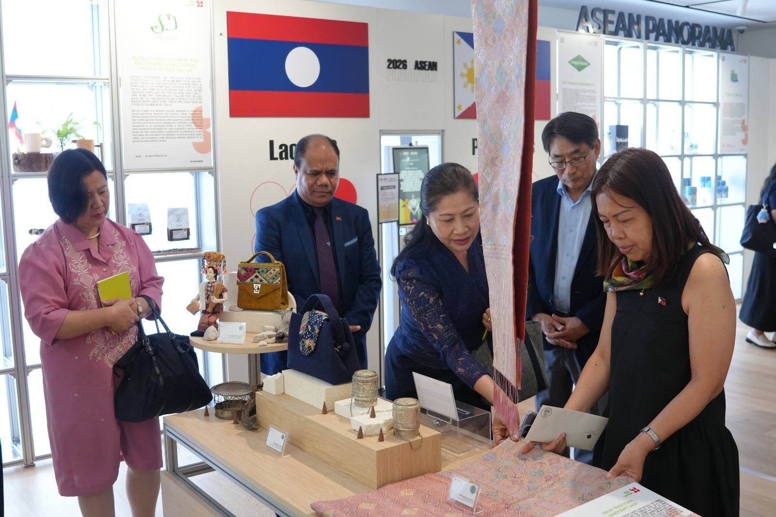 Detail of Timorese craftsmanship exhibited at the ASEAN Panorama 2026