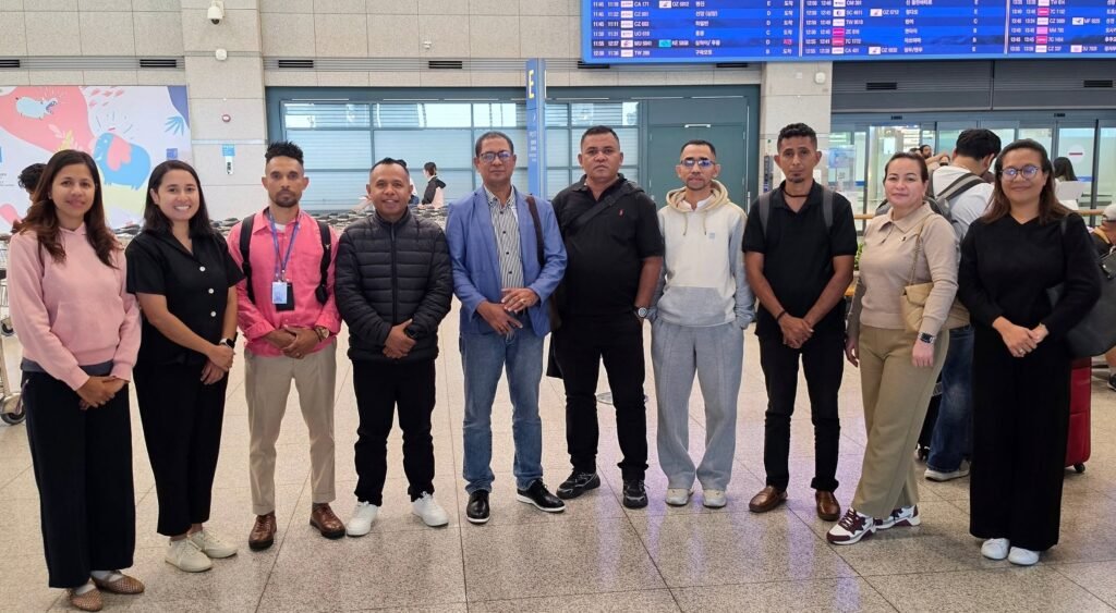 Timor-Leste Embassy in Seoul Welcomes BNCTL and SERVE, I.P. Delegations at Incheon International Airport