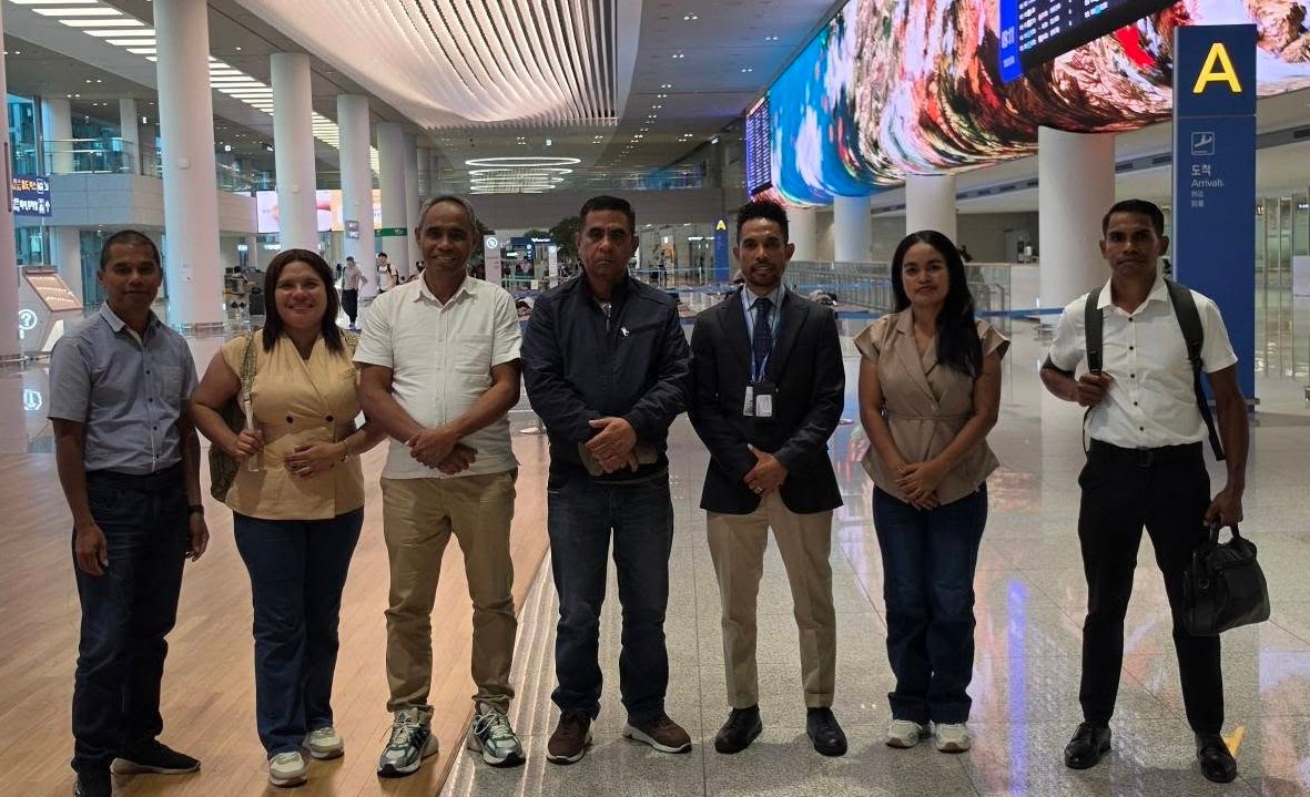 Official Arrival of H.E. Domingos Lemos and Delegation at Incheon International Airport