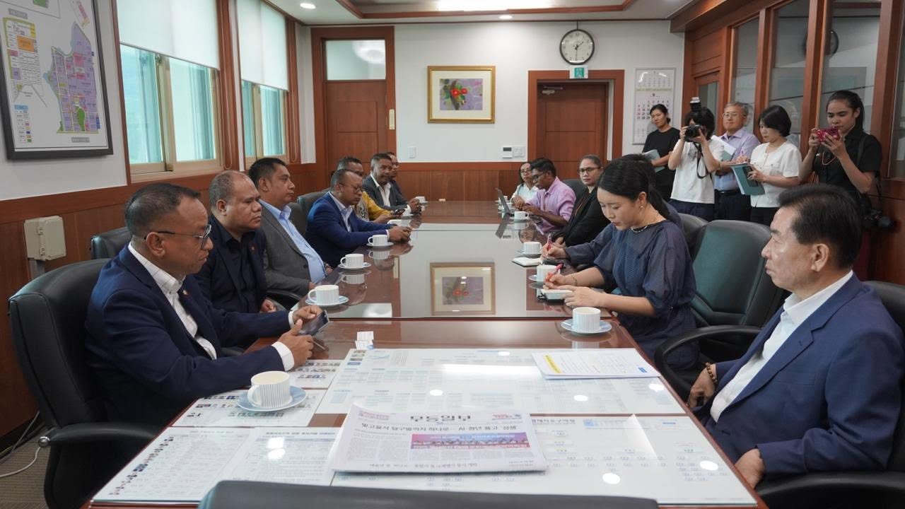 Delegasaun Timor-Leste iha Gwangyang