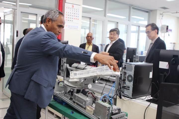 Inspeção dos sistemas tecnológicos / Technical system review / 기자재 현장 조작 및 참관