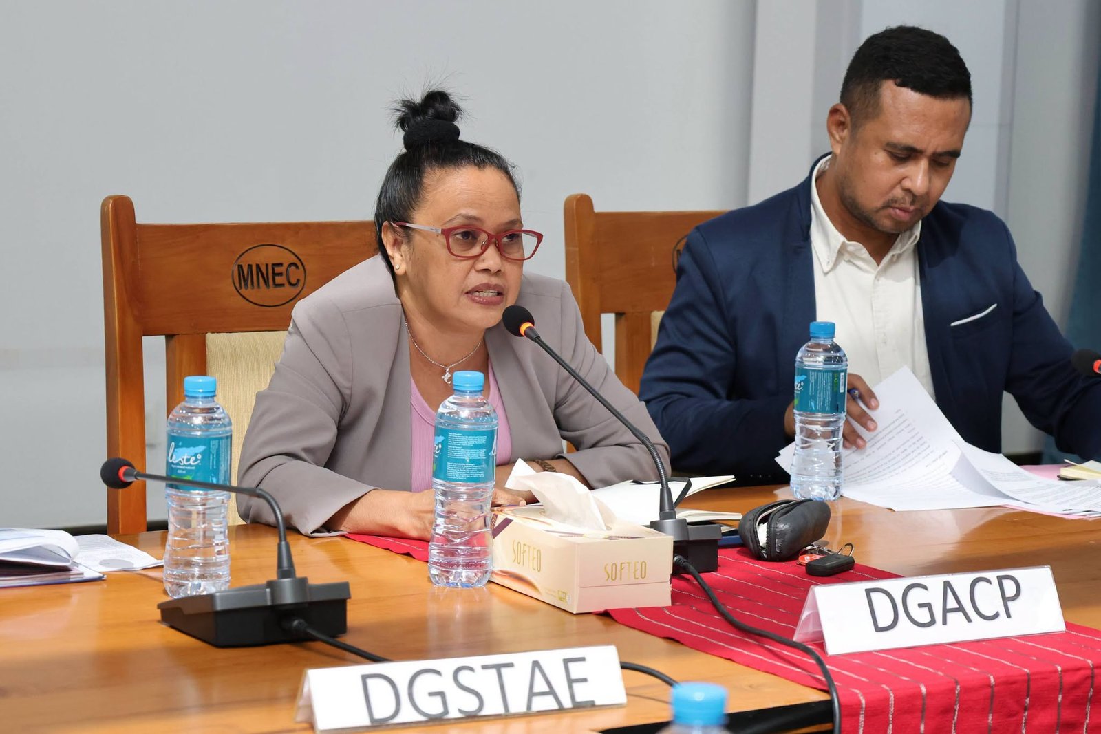Diretora-Jerál DGACP Sra. Josefina Carla Pompeia Tilman